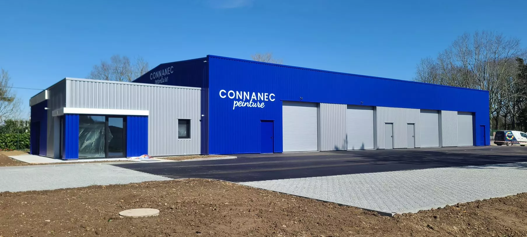 Création bâtiment entreprise Connanec